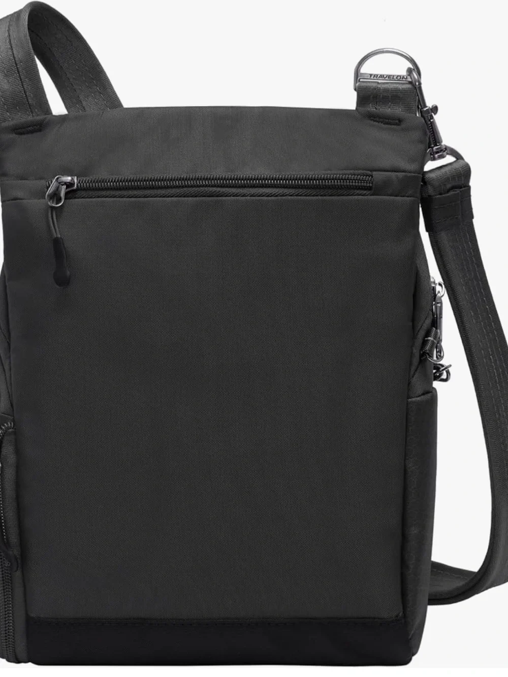Travelon Black Men's Crossbody Messenger Bag